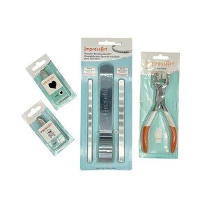 ImpressArt Bracelet Bending Kit, Custom Personalized Bracelet Making Tool Bundle